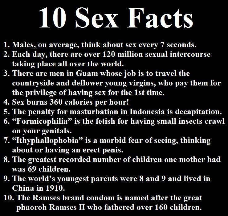 Random Facts About Sex 73